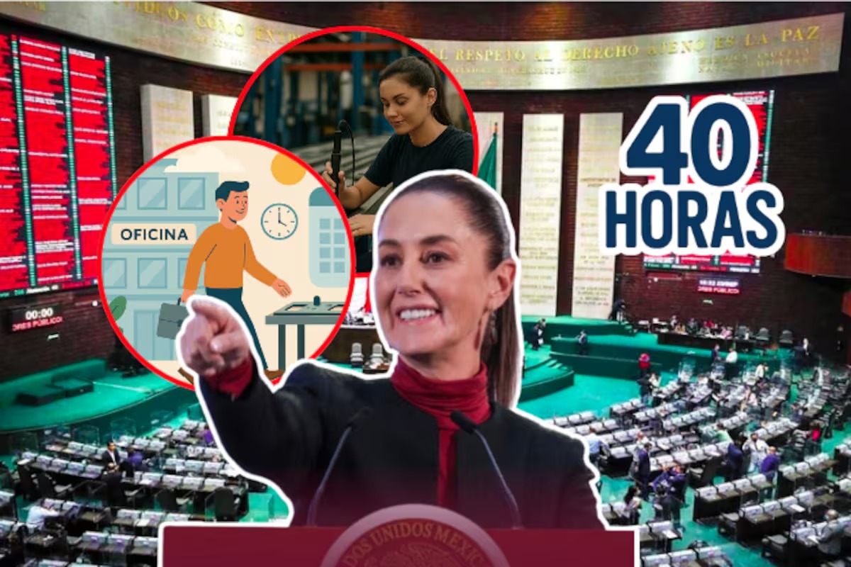 MÉXICO REDUCIRÁ LA JORNADA LABORAL A 40 HORAS SEMANALES A PARTIR DE 2026