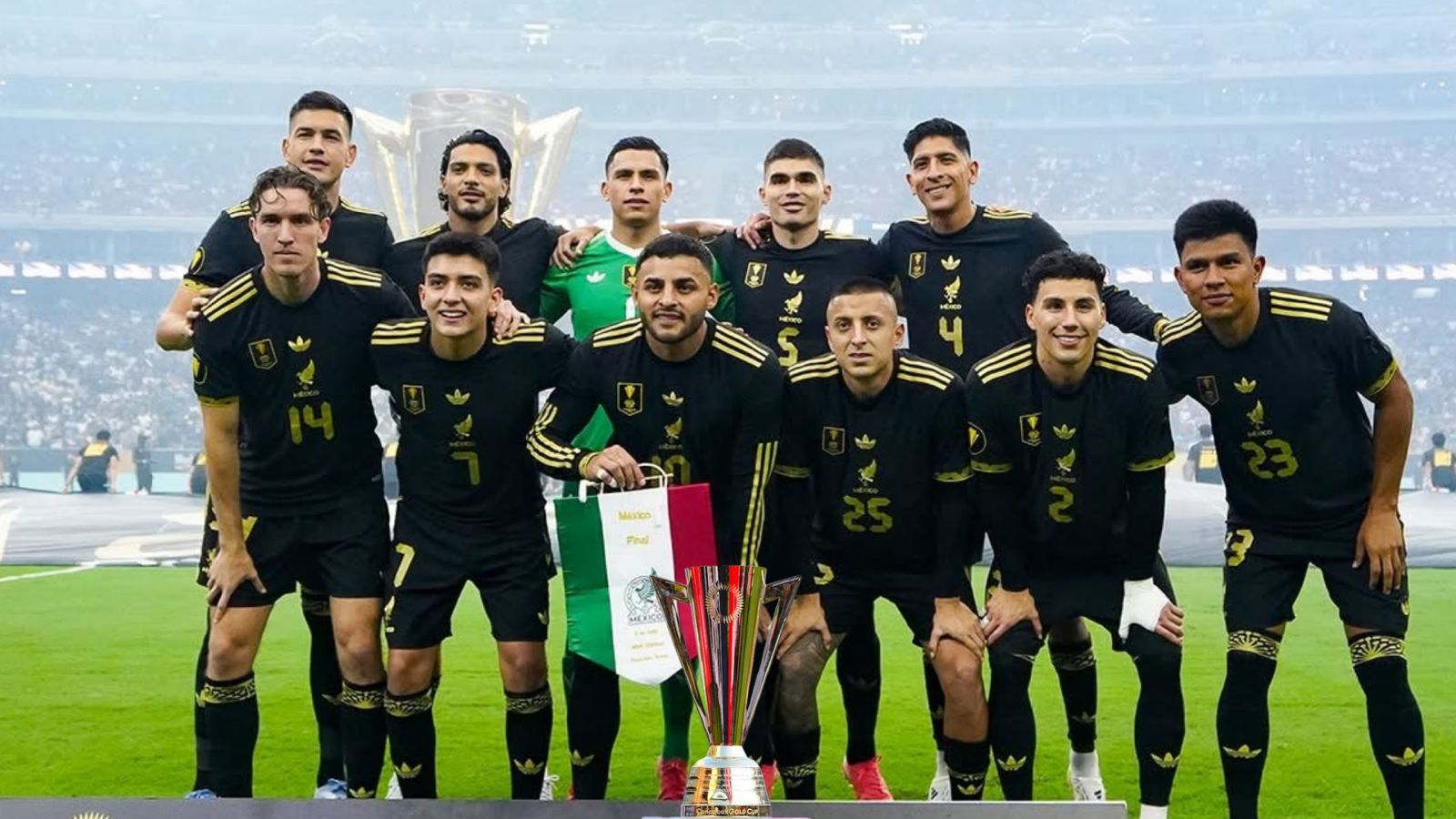 México es bicampeón de la Copa Oro tras vencer a Estados Unidos