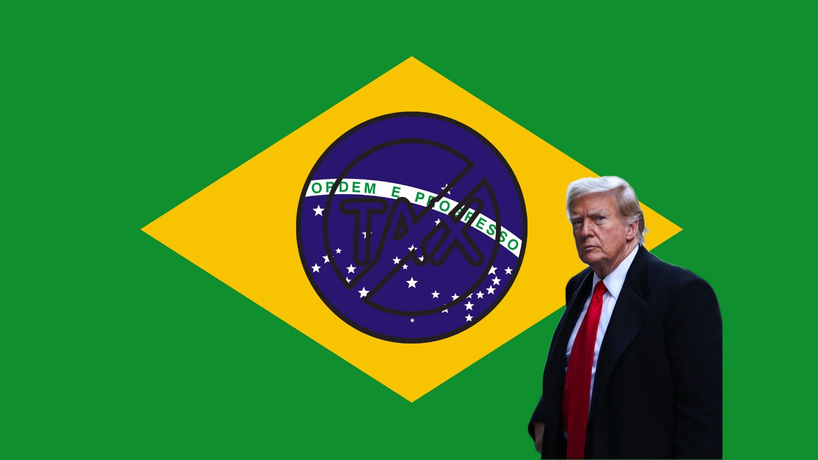 TRUMP IMPONE ARANCELES DEL 50% A BRASIL