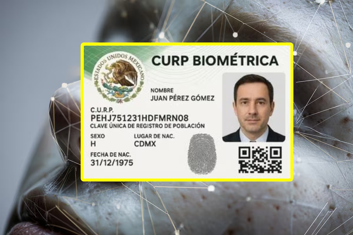LA CURP BIOMÉTRICA INICIARÁ SU REGISTRO EL 16 DE OCTUBRE