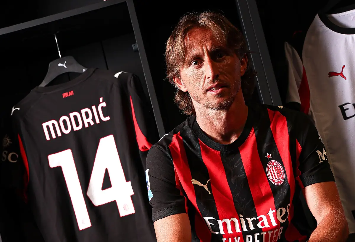 ¡Histórico! Luka Modric es nuevo jugador del AC Milan 