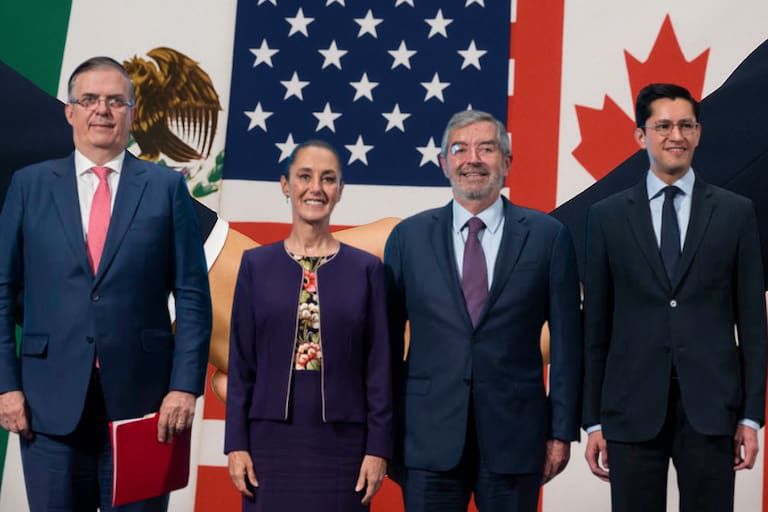 EBRARD CELEBRA ACUERDO CON EE.UU. Y DESTACA FORTALEZA DE MÉXICO EN EL T-MEC