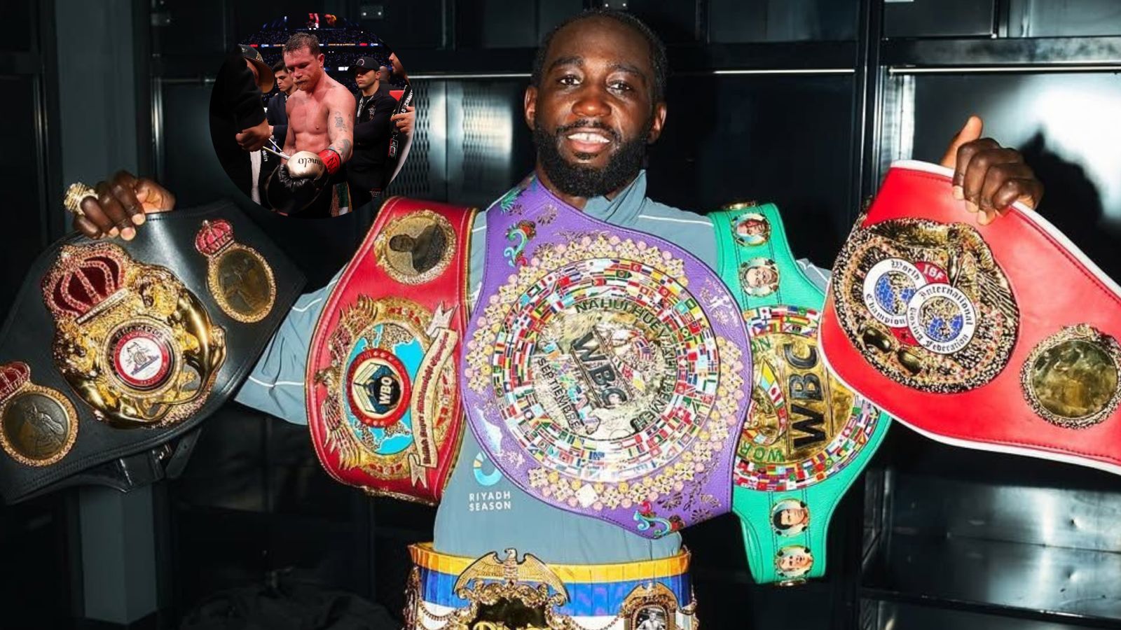 Canelo acepta revancha con Crawford: “Al estar aquí yo ya gané”
