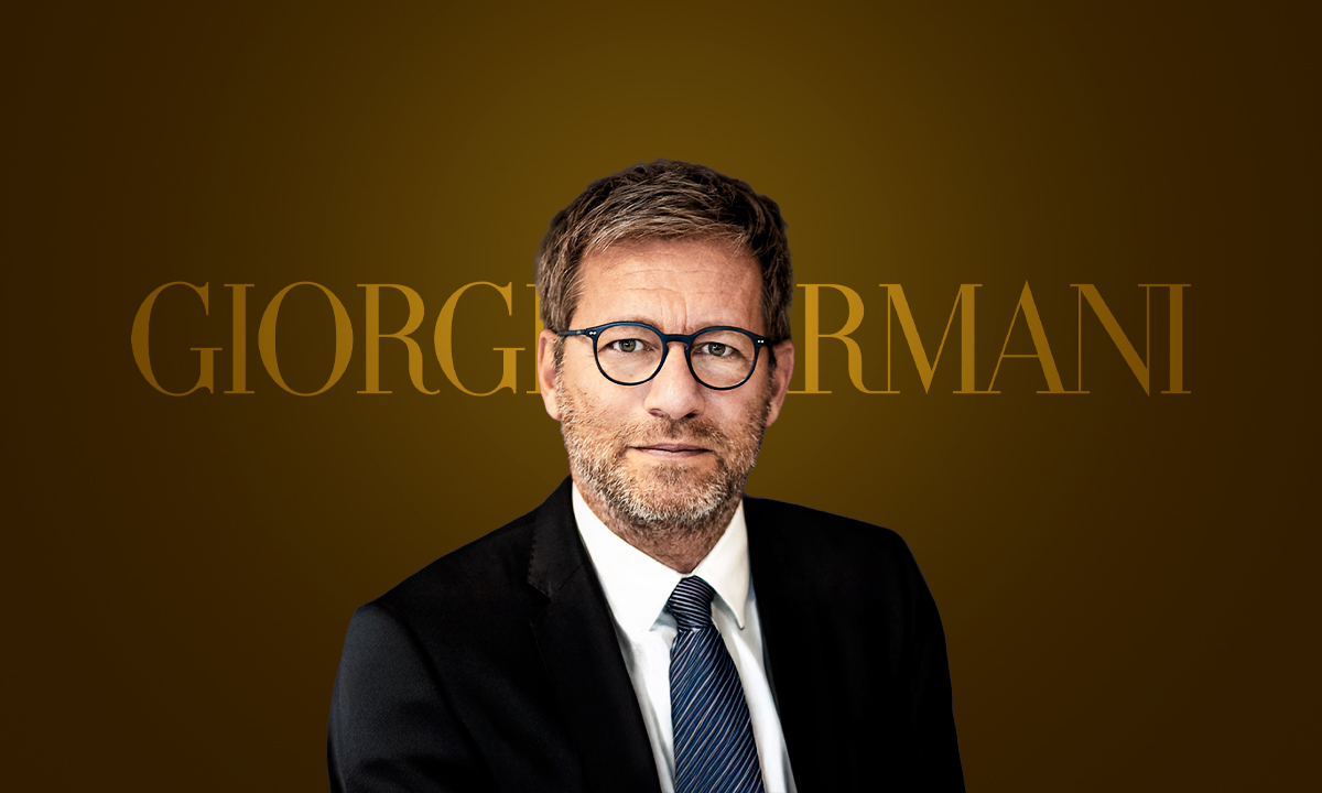 Giuseppe Marsocci es nombrado nuevo CEO del Grupo Armani