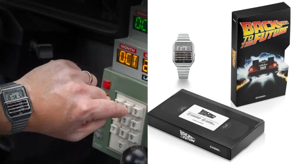 Casio celebra los 40 años de ‘Regreso al futuro’ con un reloj inspirado en Marty McFly