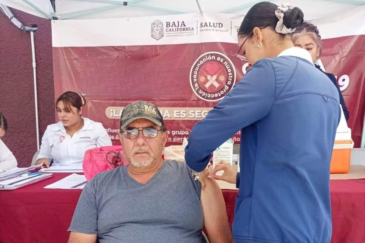 Vacuna contra el neumococo para adultos mayores ya disponible en Ensenada