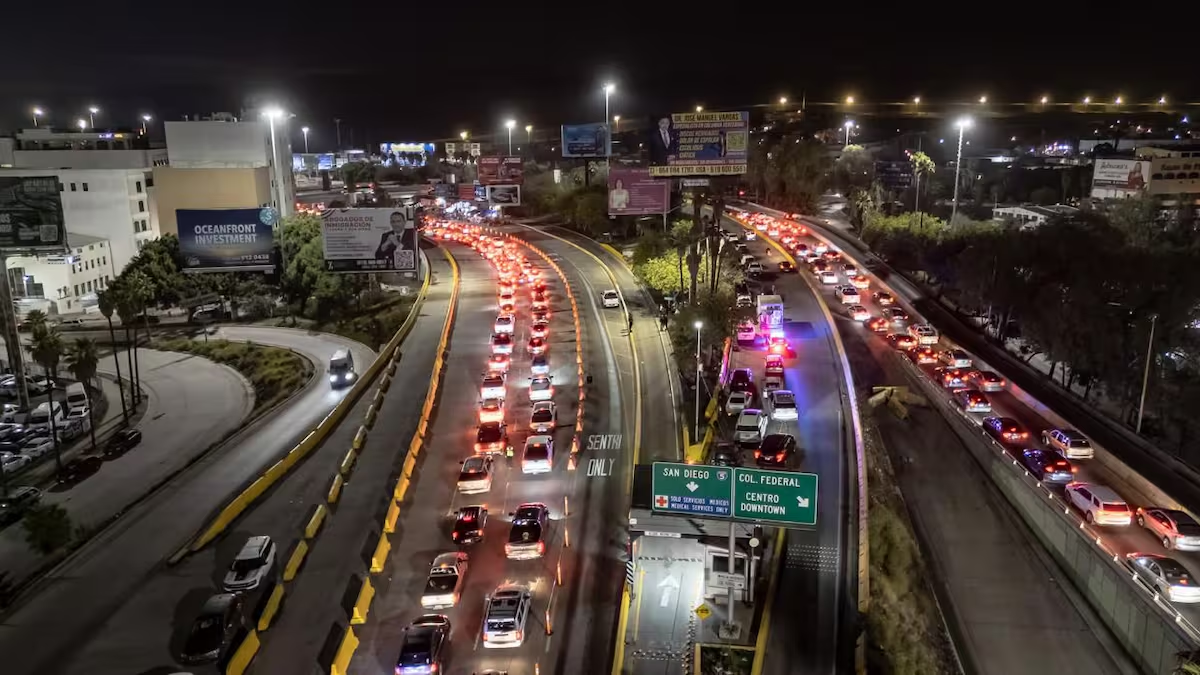Abren nuevo carril Sentri en calle Segunda en Tijuana para agilizar cruce hacia Estados Unidos