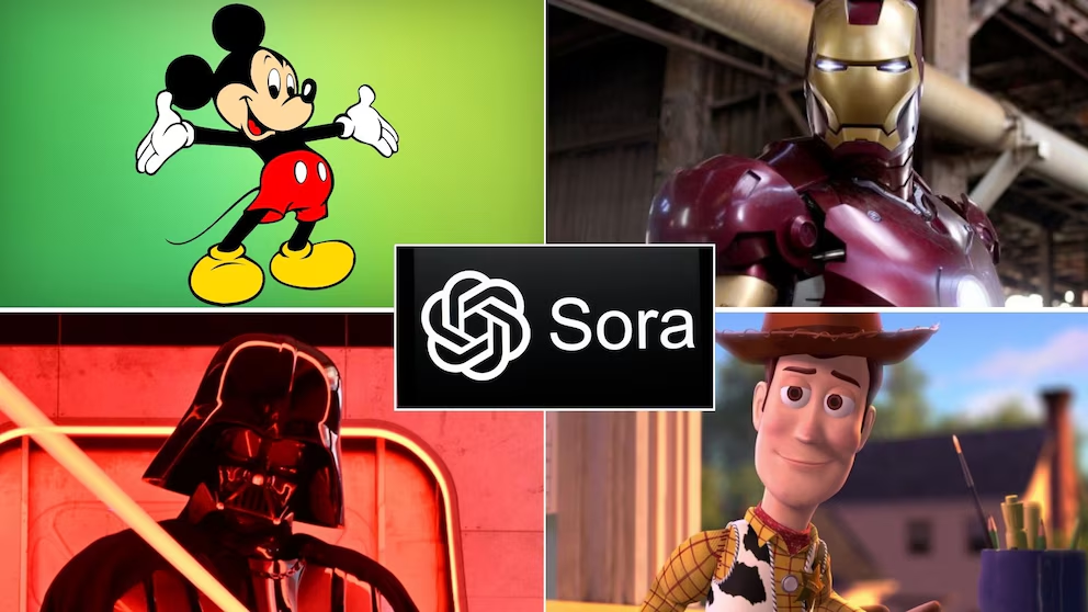 Disney y OpenAI firman pacto multimillonario: 200+ personajes en ChatGPT y Sora