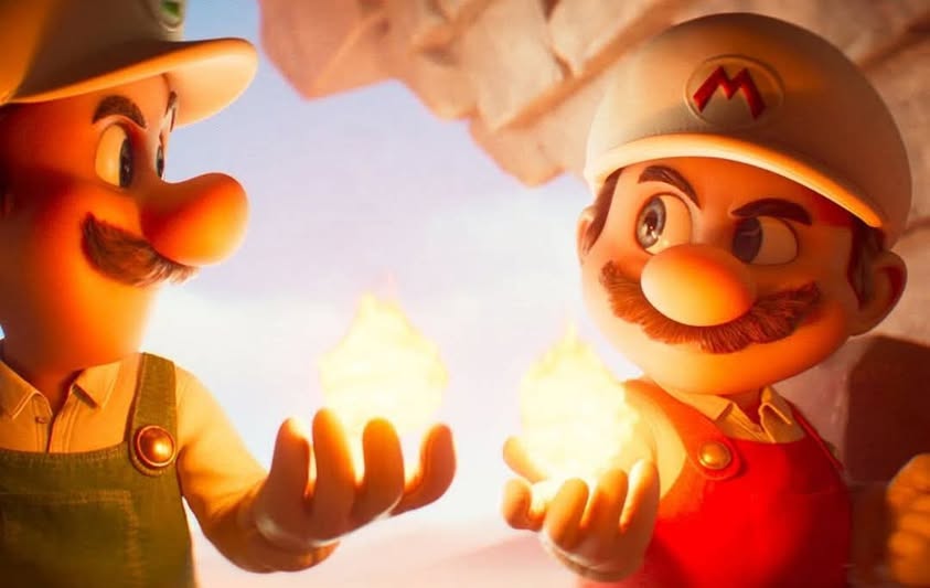 Mario y Luigi usarán la Flor de Fuego en la película ‘The Super Mario Galaxy’