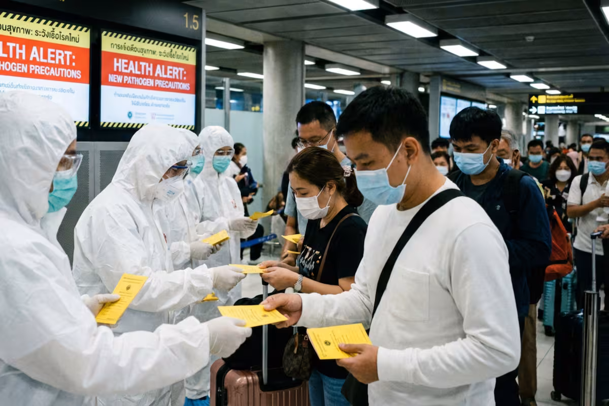 Tailandia refuerza controles sanitarios en aeropuertos ante riesgo del virus Nipah en 2026
