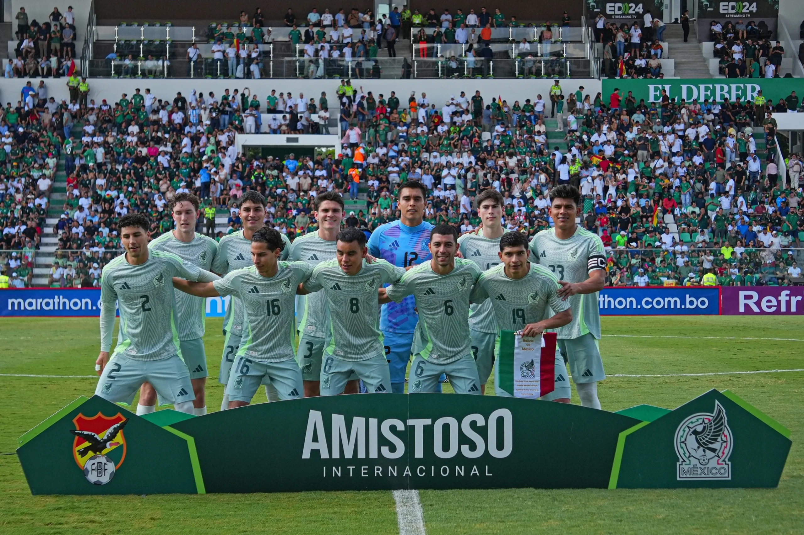 México vence a Bolivia 1-0 como visitante en su segundo amistoso rumbo al Mundial