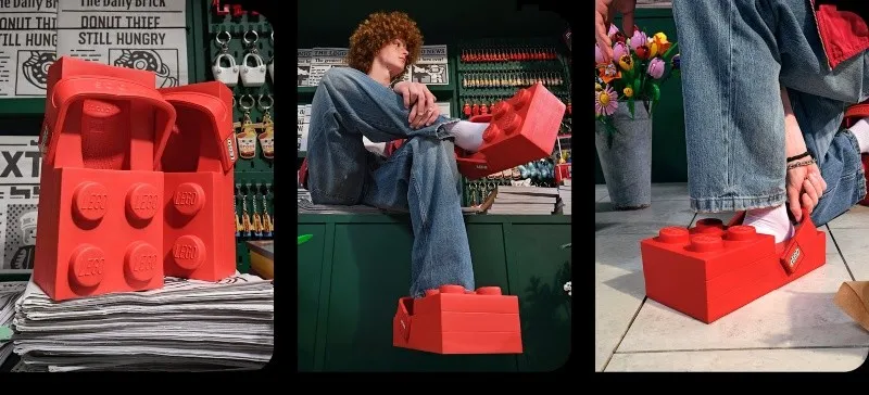 LEGO y Crocs lanzan calzado inspirado en sus icónicos bloques