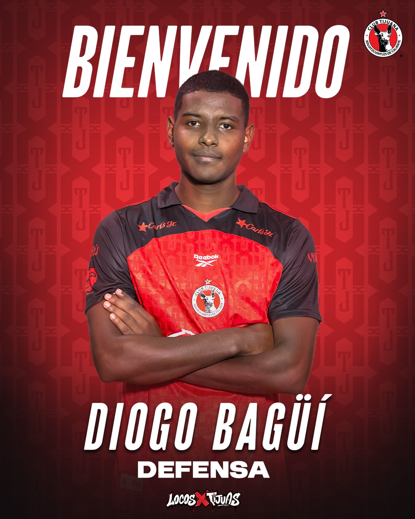 Xolos refuerza su defensa con la llegada del ecuatoriano Diogo Bagüí