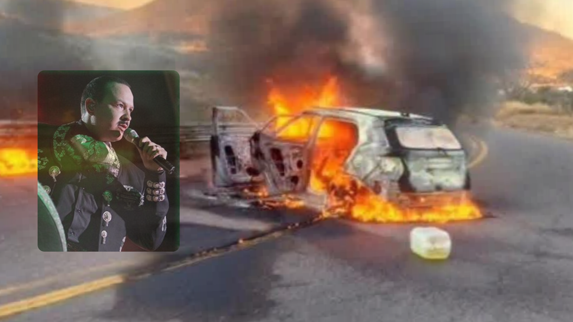 Atacan caravana de seguridad vinculada a Pepe Aguilar en Zacatecas; no se reportan víctimas