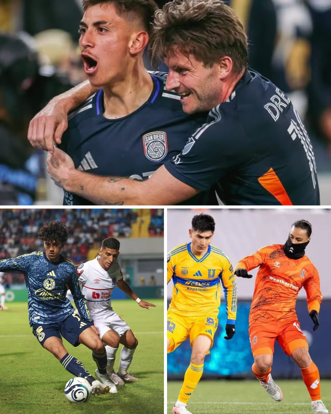 San Diego toma ventaja, América gana y Tigres empata en la Concachampions