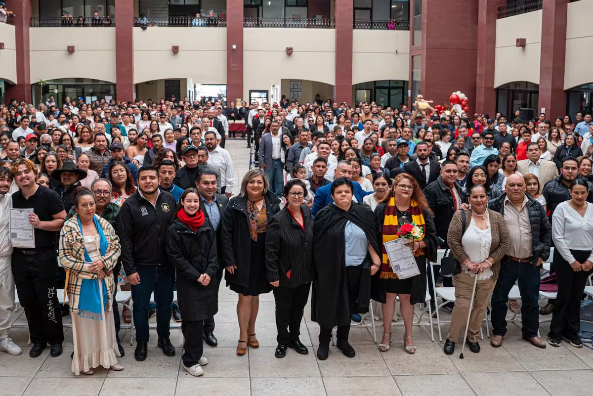 Rosarito celebra 235 matrimonios colectivos previo a San Valentín