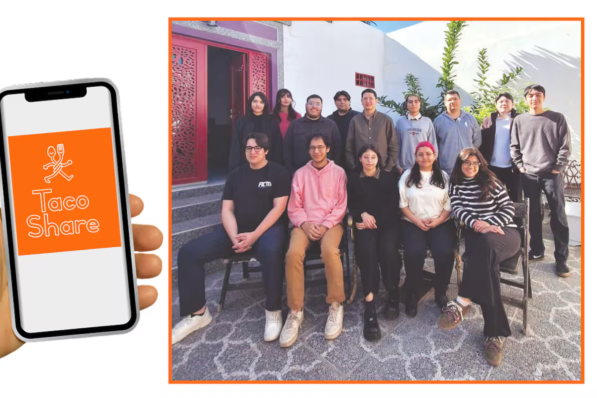 Taco Share: jóvenes hermosillenses crean app para combatir el desperdicio de alimentos