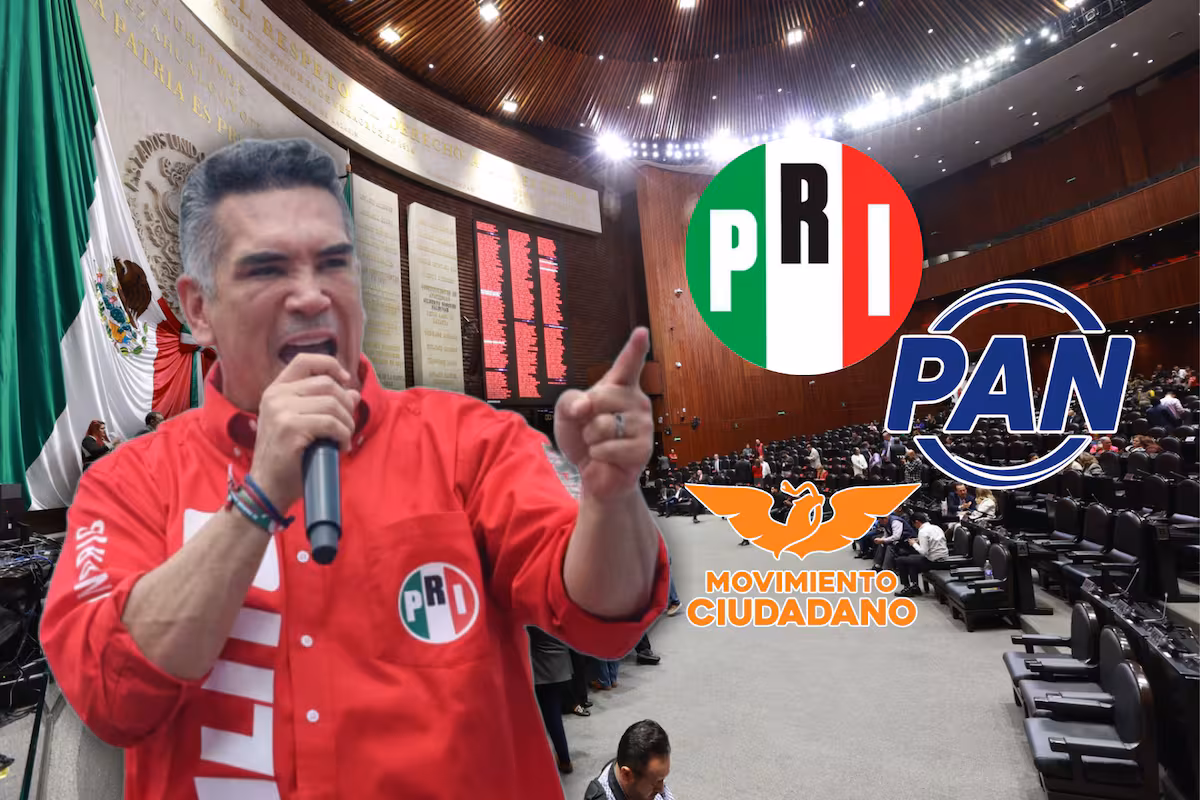 PRI propone alianza con PAN y MC para frenar reforma electoral de Morena