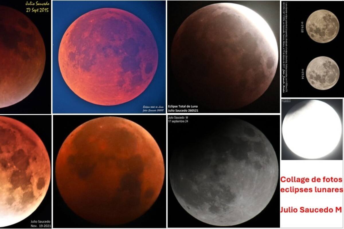 Eclipse lunar total en Hermosillo: cómo verlo en su máximo esplendor esta madrugada
