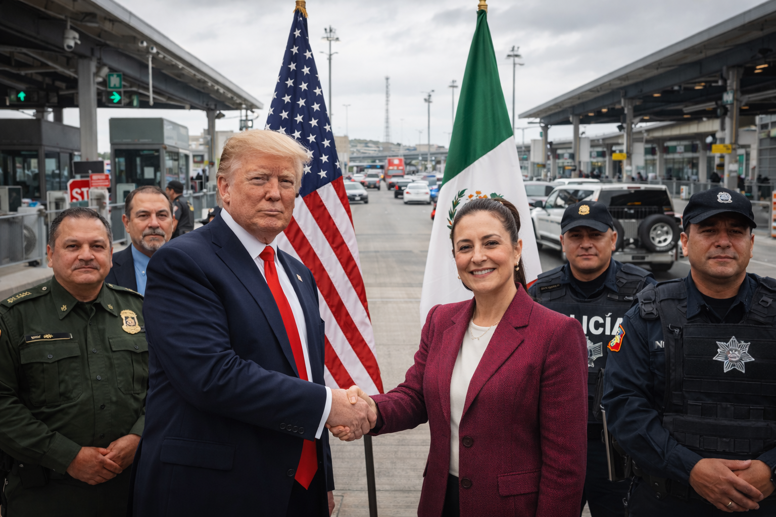 México y EE.UU. modernizan cruces fronterizos