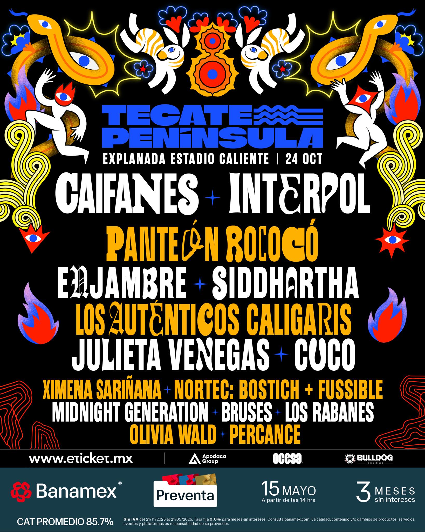 Tecate Península regresa a Tijuana con poderoso line up