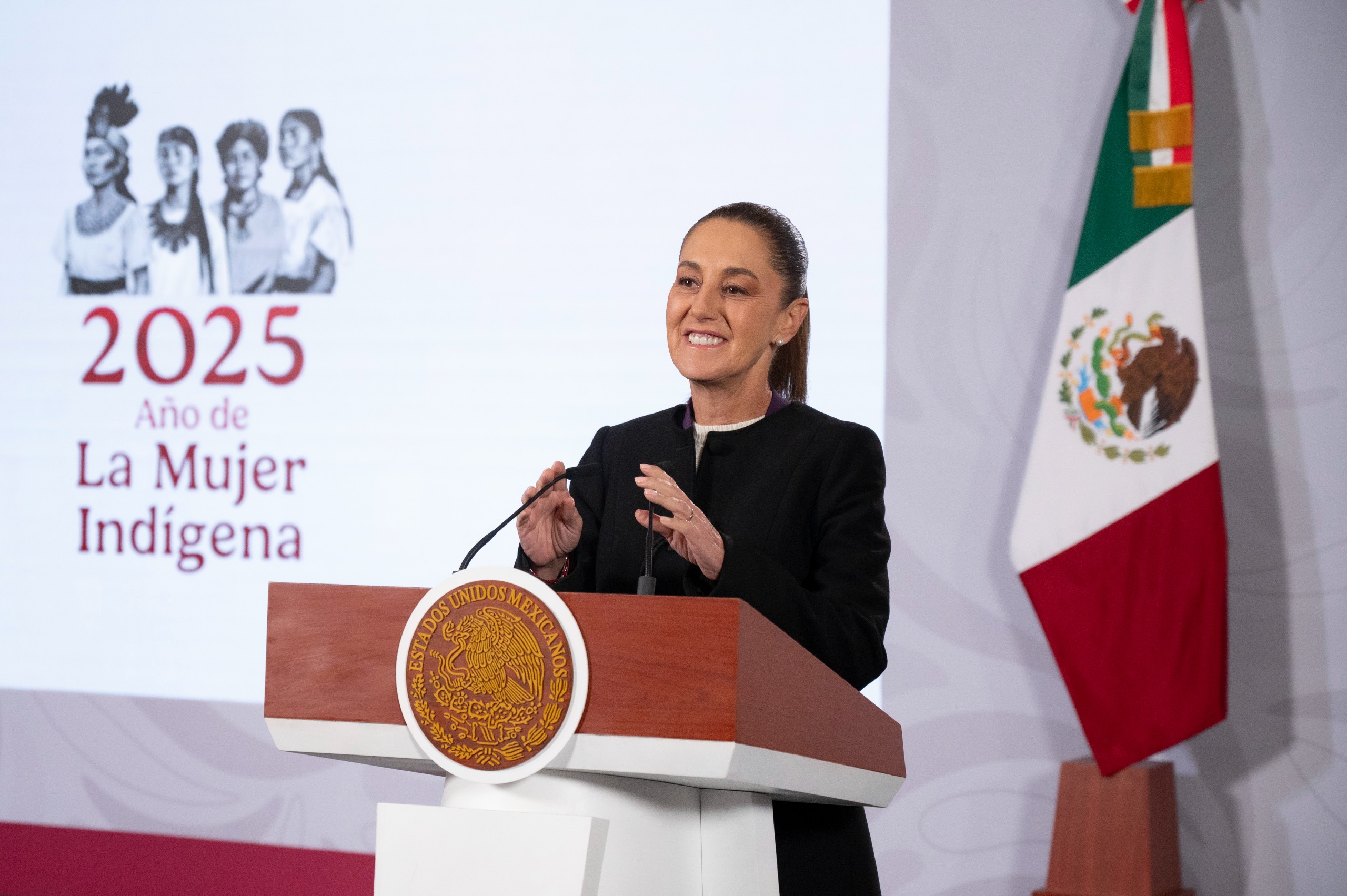 Claudia Sheinbaum lidera evaluación de aprobación en Latinoamérica