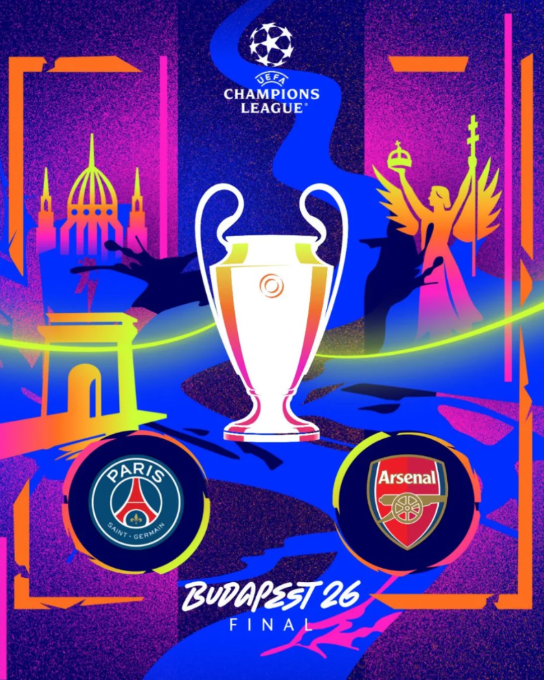 PSG y Arsenal disputarán la final de la Champions League