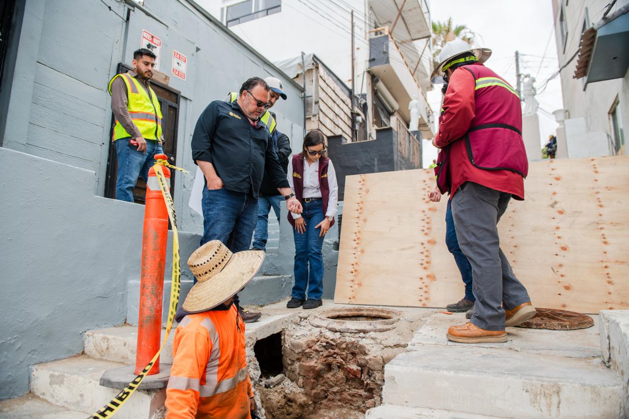 REHABILITA CESPT RED SANITARIA EN ANDADORES DEL PASEO COSTERO DE PLAYAS DE TIJUANA