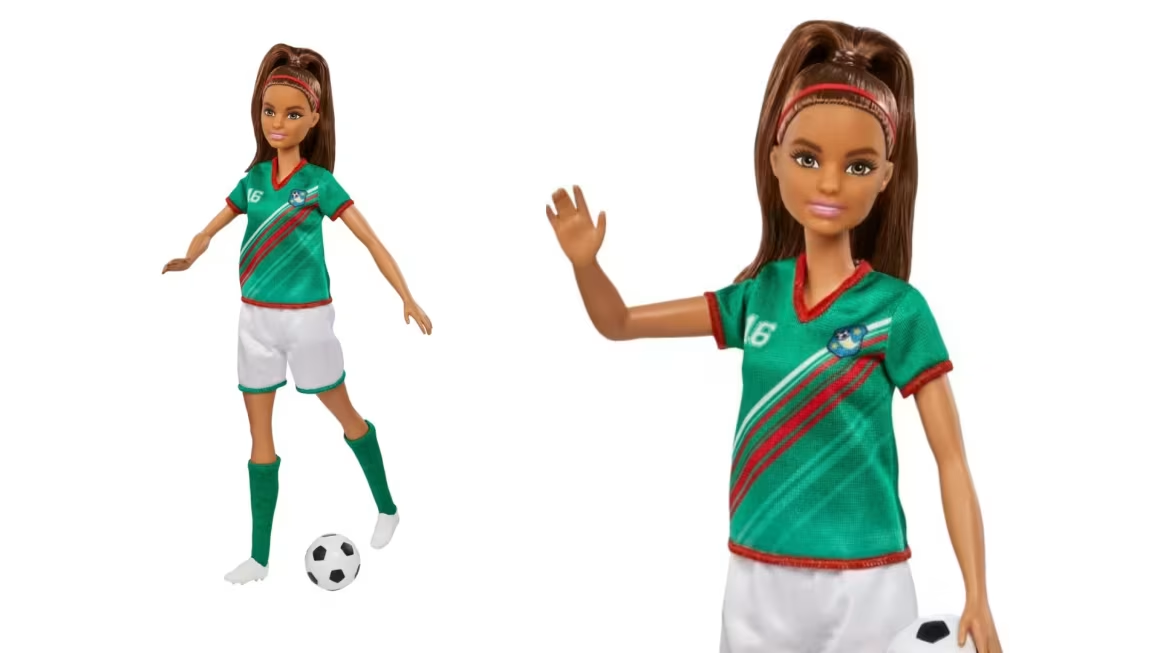 Barbie lanza muñeca inspirada en la selección mexicana rumbo al Mundial 2026
