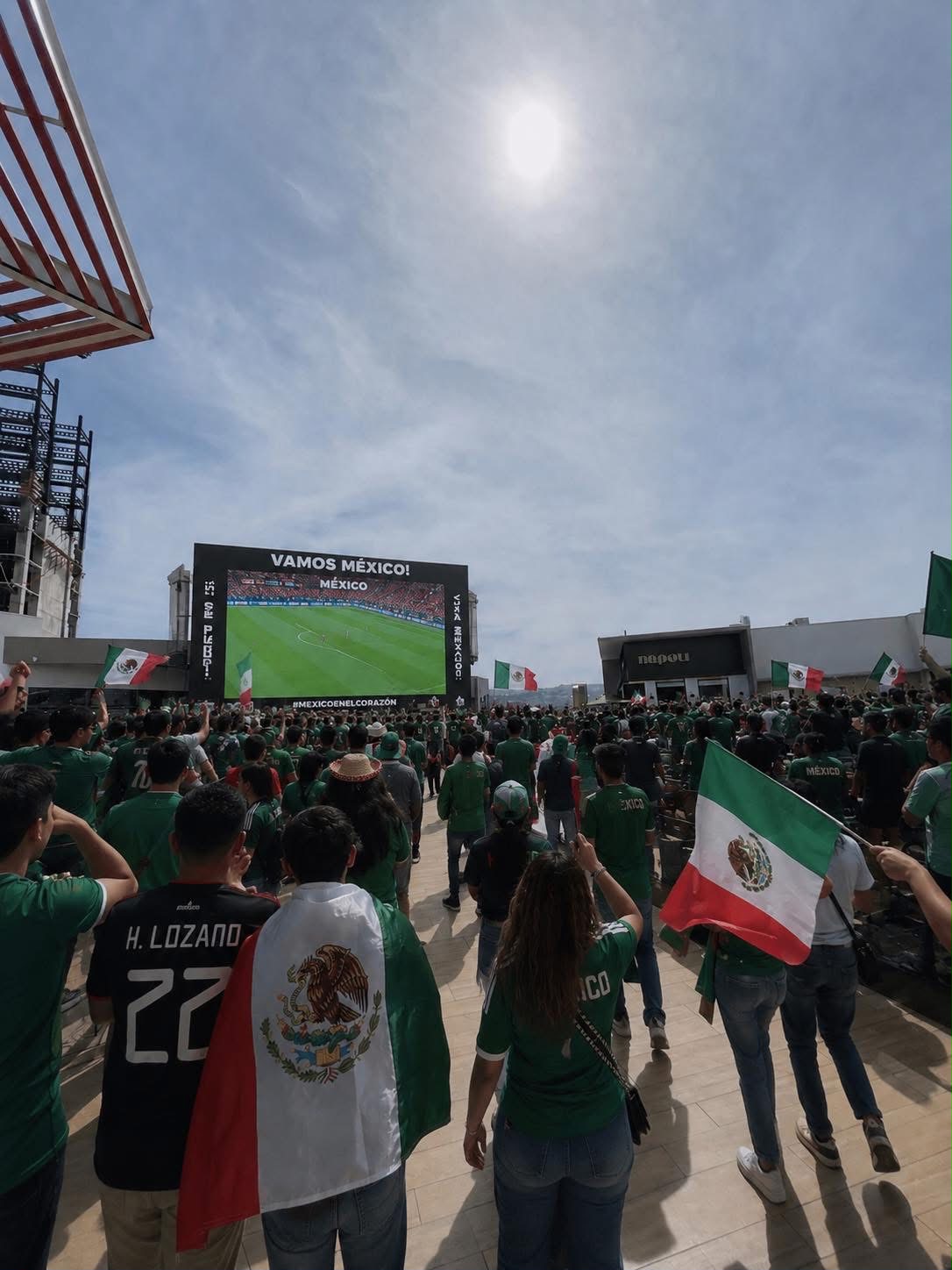 Plaza Península transmitirá los partidos de México durante el Mundial 2026