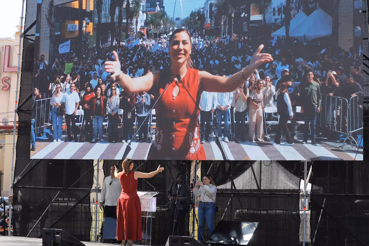 Marina del Pilar refrenda respaldo a Claudia Sheinbaum durante mensaje por segundo aniversario de su triunfo electoral