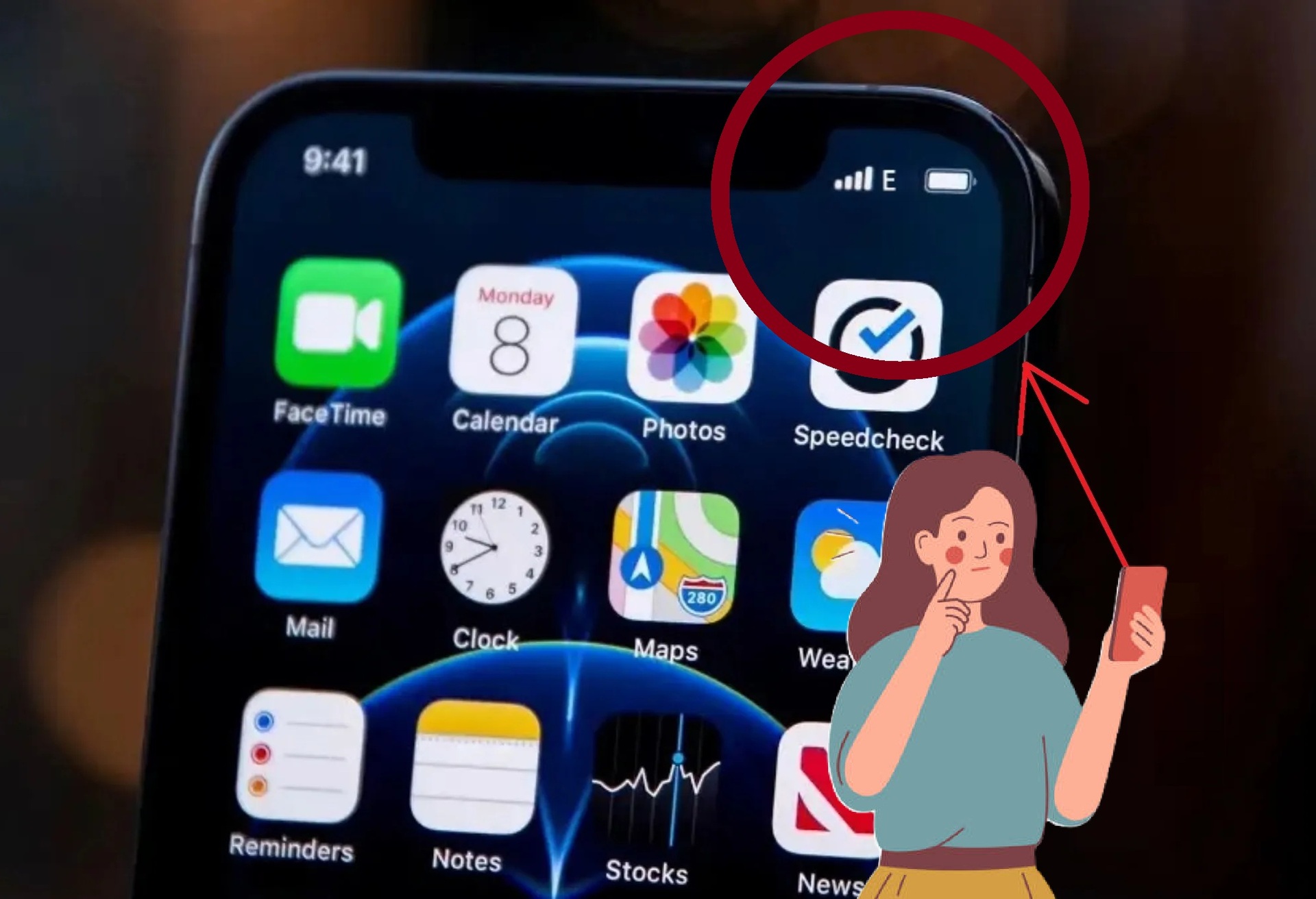 La letra “E” en el celular no significa que te quedaste sin señal: esto es lo que indica