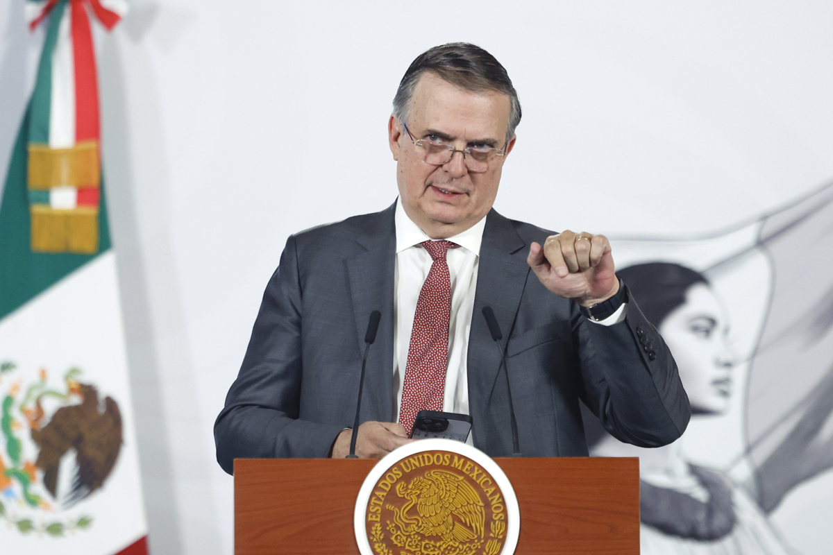 Ebrard asegura que México mantiene una posición sólida frente a EE. UU. pese a críticas al T-MEC