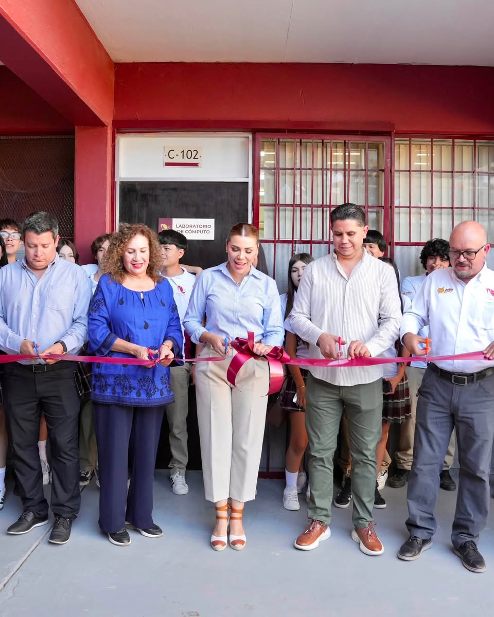 CECyTE Los Pinos estrena laboratorio de cómputo en Mexicali