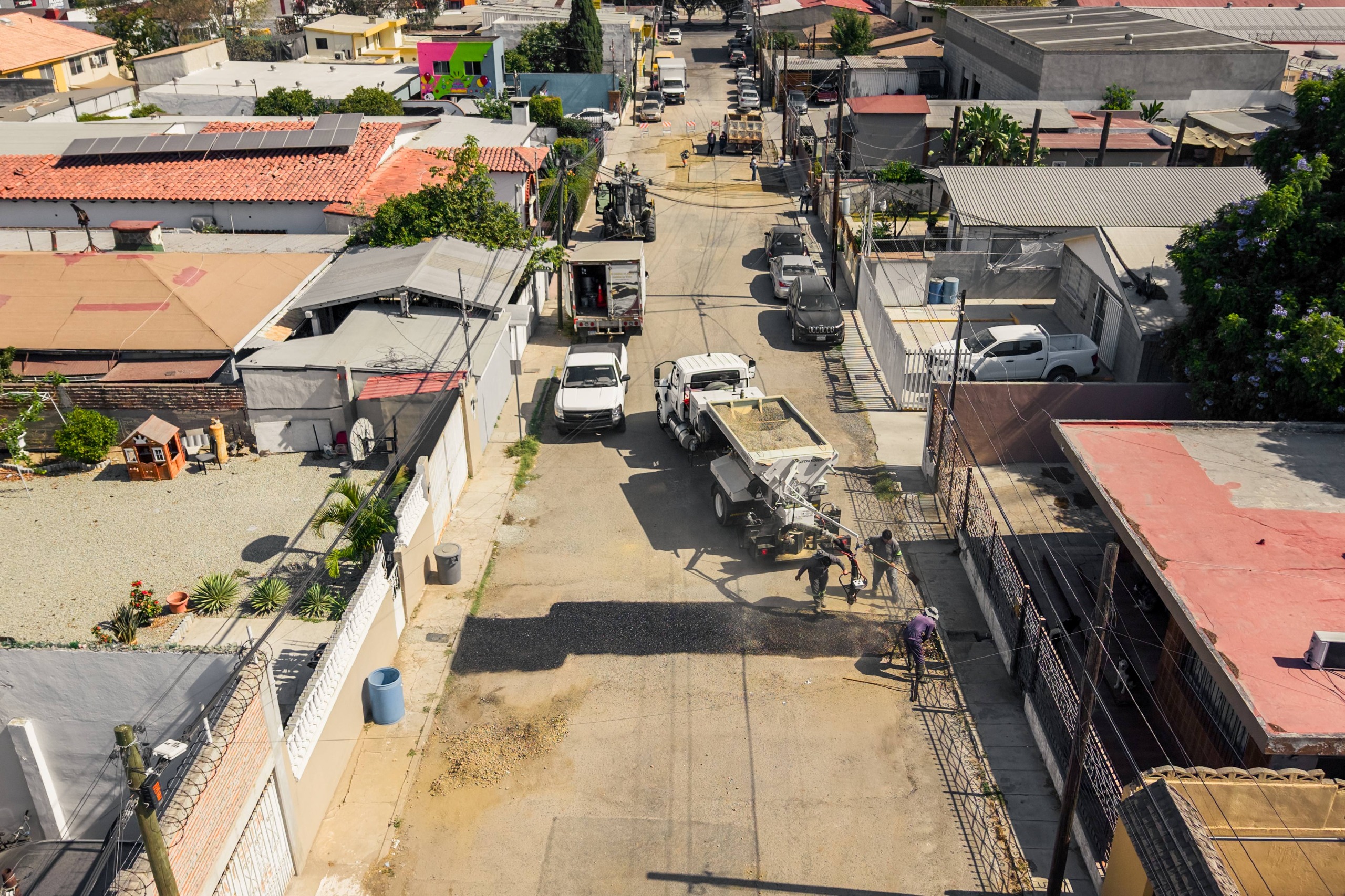 CESPT avanza en atención del rezago de bacheo en Tijuana